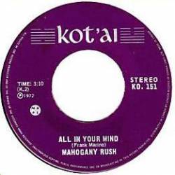 Frank Marino And Mahogany Rush : Buddy - All in Your Mind